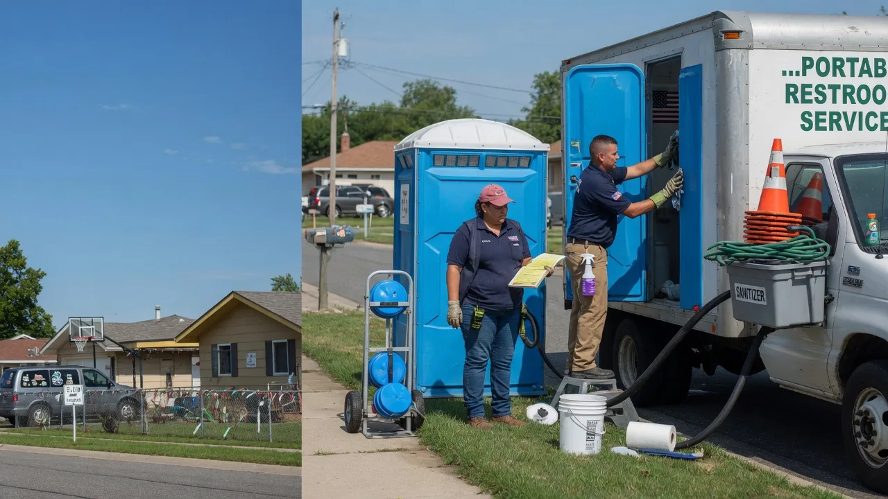 Portable Toilet Rental in Towson, MD near me